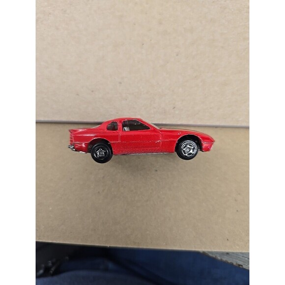 #118 Happiness Association 8804 Red Toy Car Good Condition - Picture 5 of 6